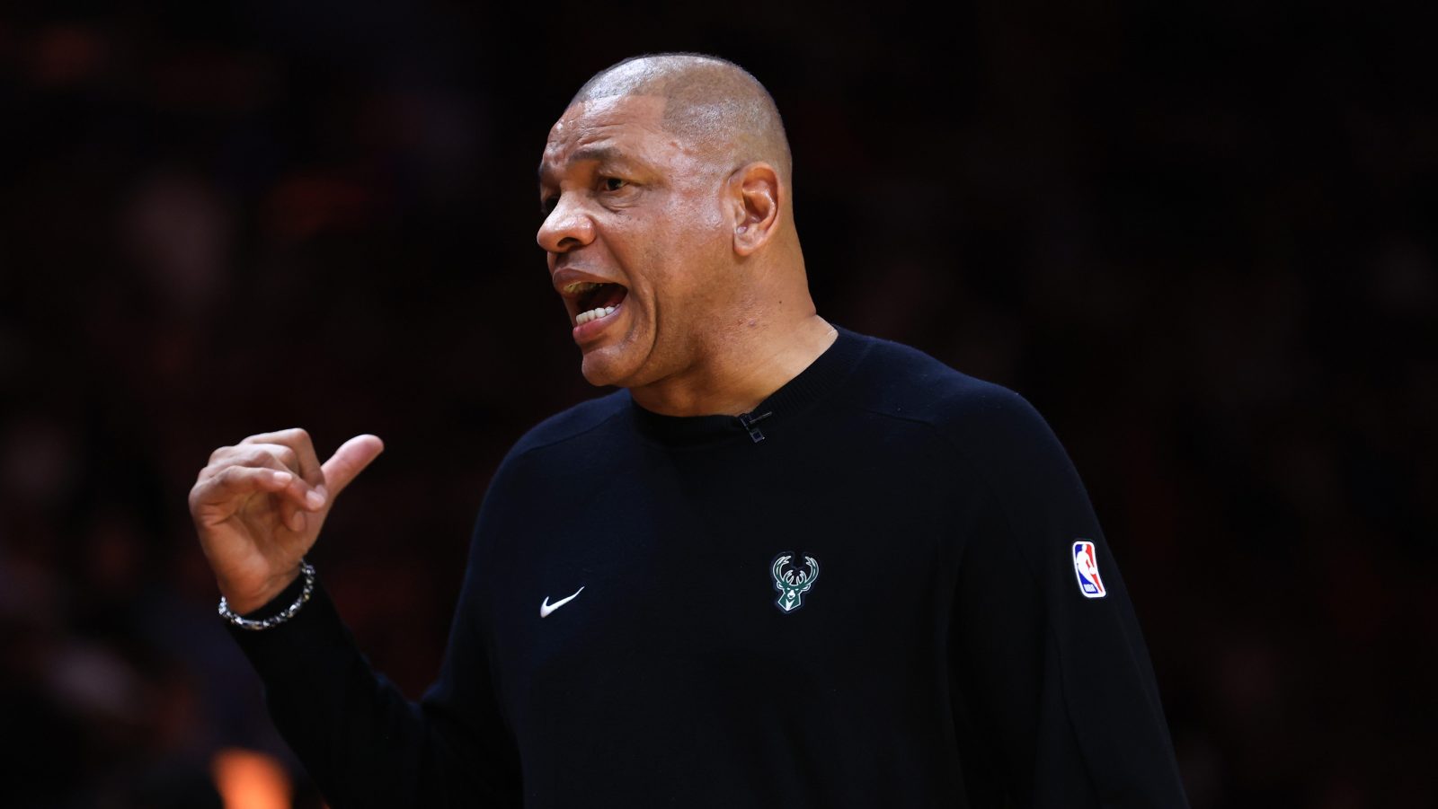 Doc Rivers coaching the Bucks