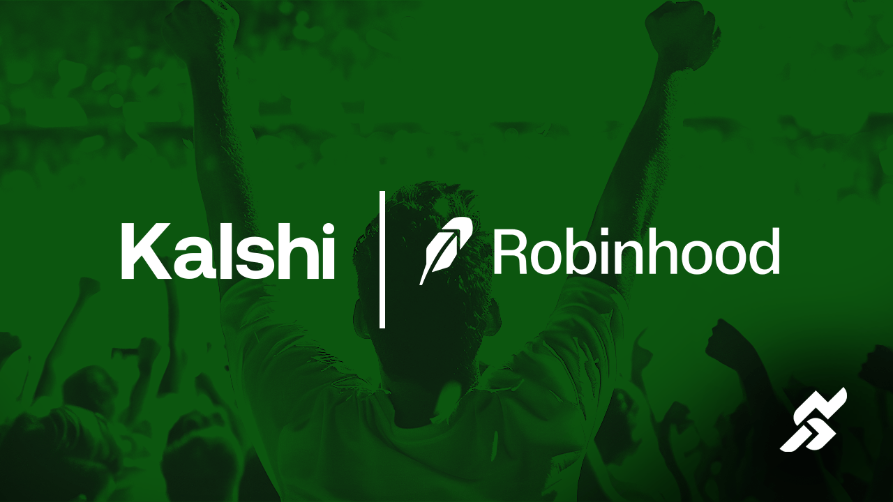 Kalshi and Robinhood logos
