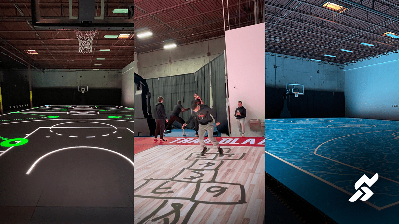 ASB GlassFloor LED NBA Court in Orlando